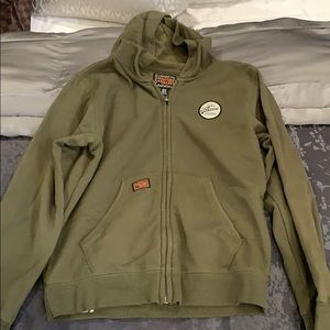 Volcom zip-up sweater